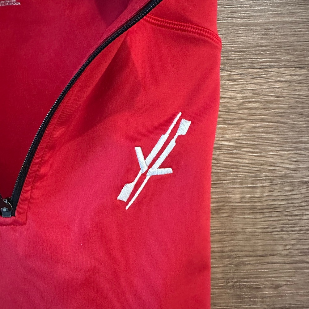 JL Racing - Performance Quarterzip - Red - Large - Picture 3 of 5